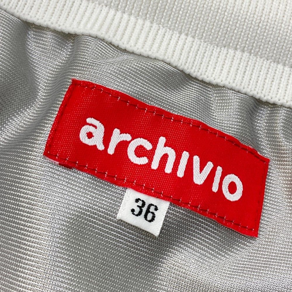 サイズ：36 ARCHIVIO アルチビオ 2022年モデル A216917 プリーツ