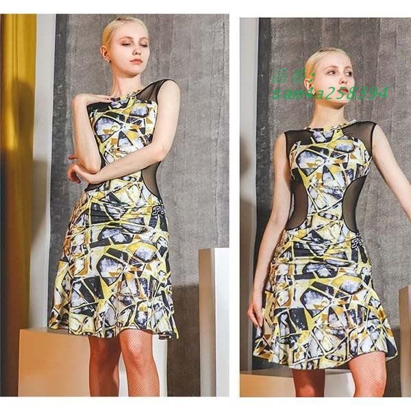 社交ダンススカート 社交ダンストップス 上下セット 美品 綺麗上品な