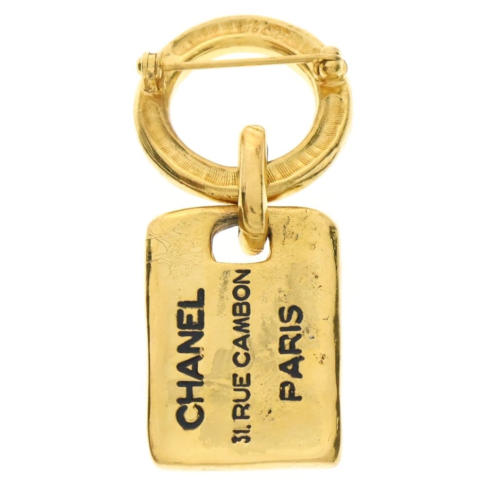 CHANEL シャネルブローチ 31 RUE CAMBON chanel-gold-metal-31-rue-