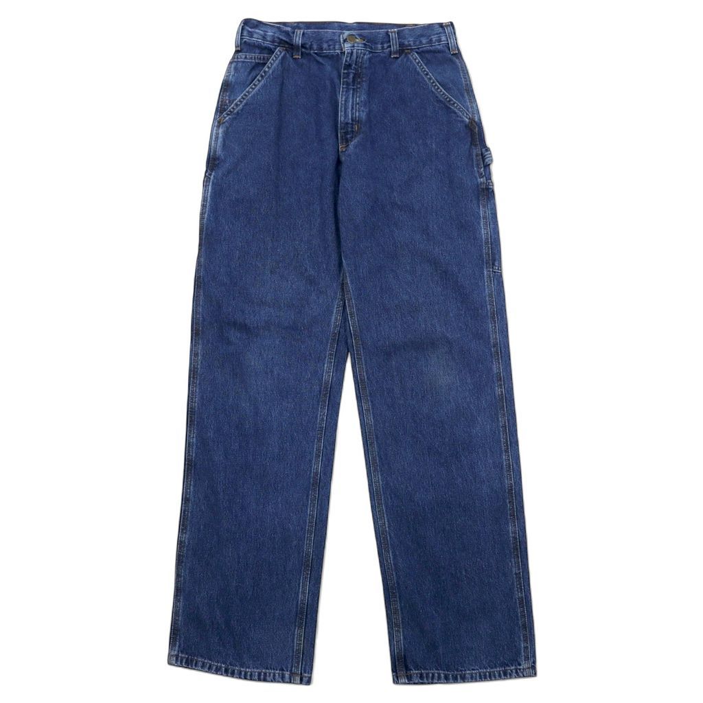 Carhartt ペインター デニムパンツ 32 ブルー コットン B13 Original Dungaree Fit Work Dungaree ニカラグア製