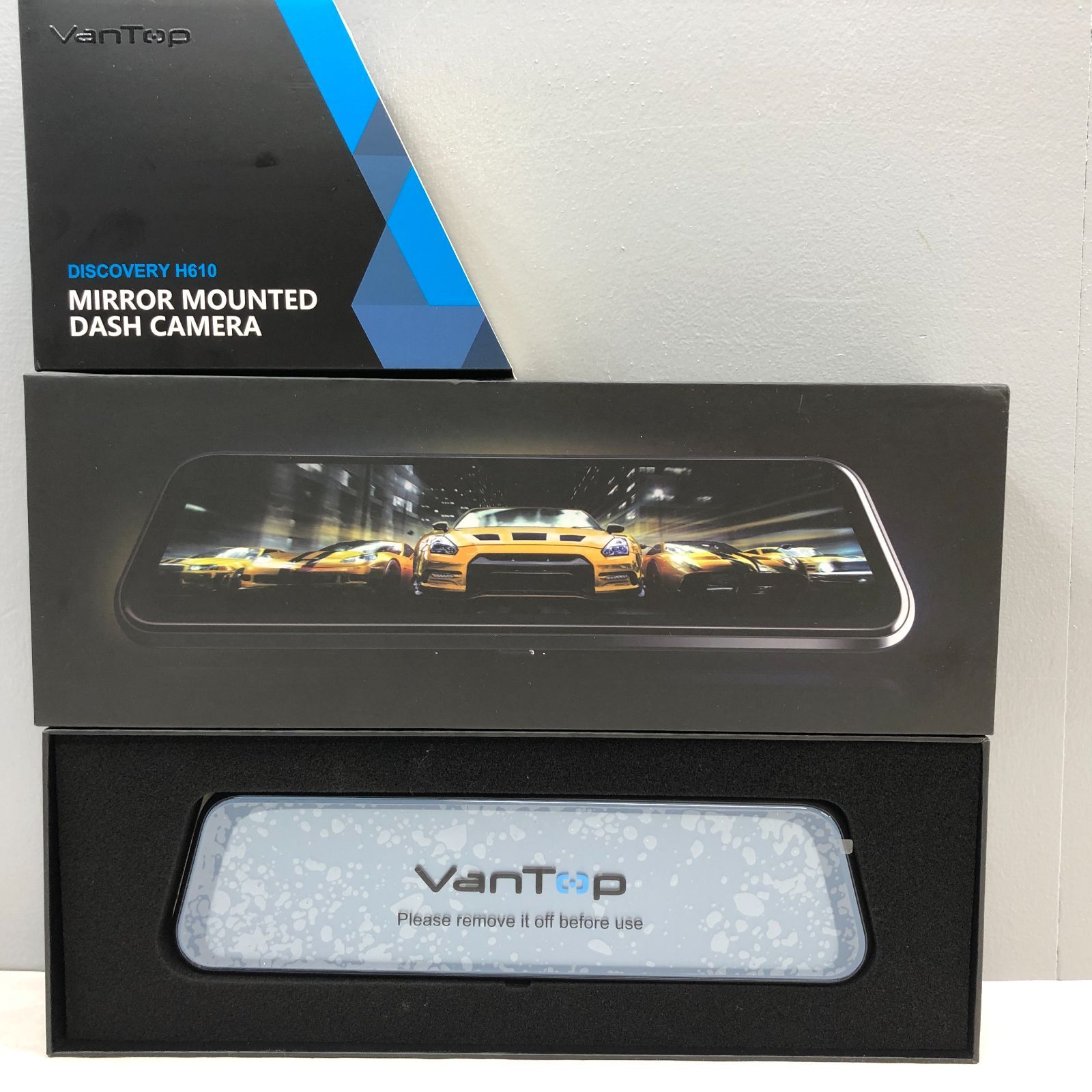 VanTop DISCOVERY H610R ミラー型ドライブレコーダー VANTOP ドライブレコーダー H610R
