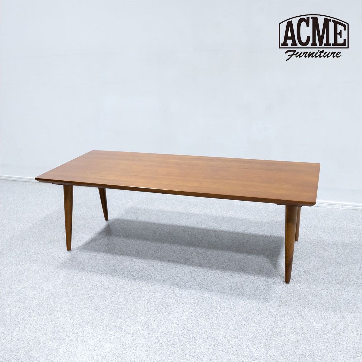 中古品】ACME Furniture アクメファニチャー CARDIFF カーディフ コーヒーテーブル センターテーブル ウォールナット 定価6万 -  メルカリ