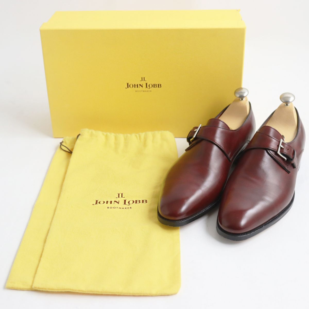 極美品○JOHN LOBB ジョンロブ REDMIRE/レドマイヤー プレステージ 