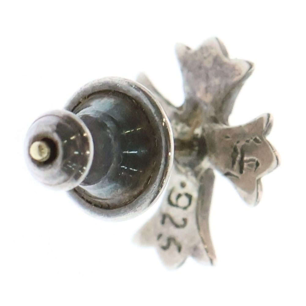 クロムハーツ スタッドピアス STUD CH CROSS 2 FAT Chrome Hearts クロムハーツ メンズシルバーピアス CH Cross #2