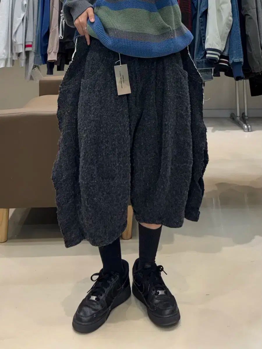  コム デ ギャルソン オムプリュス ストライプ ハーフパンツ ショートパンツ ハーフパンツ パンツ