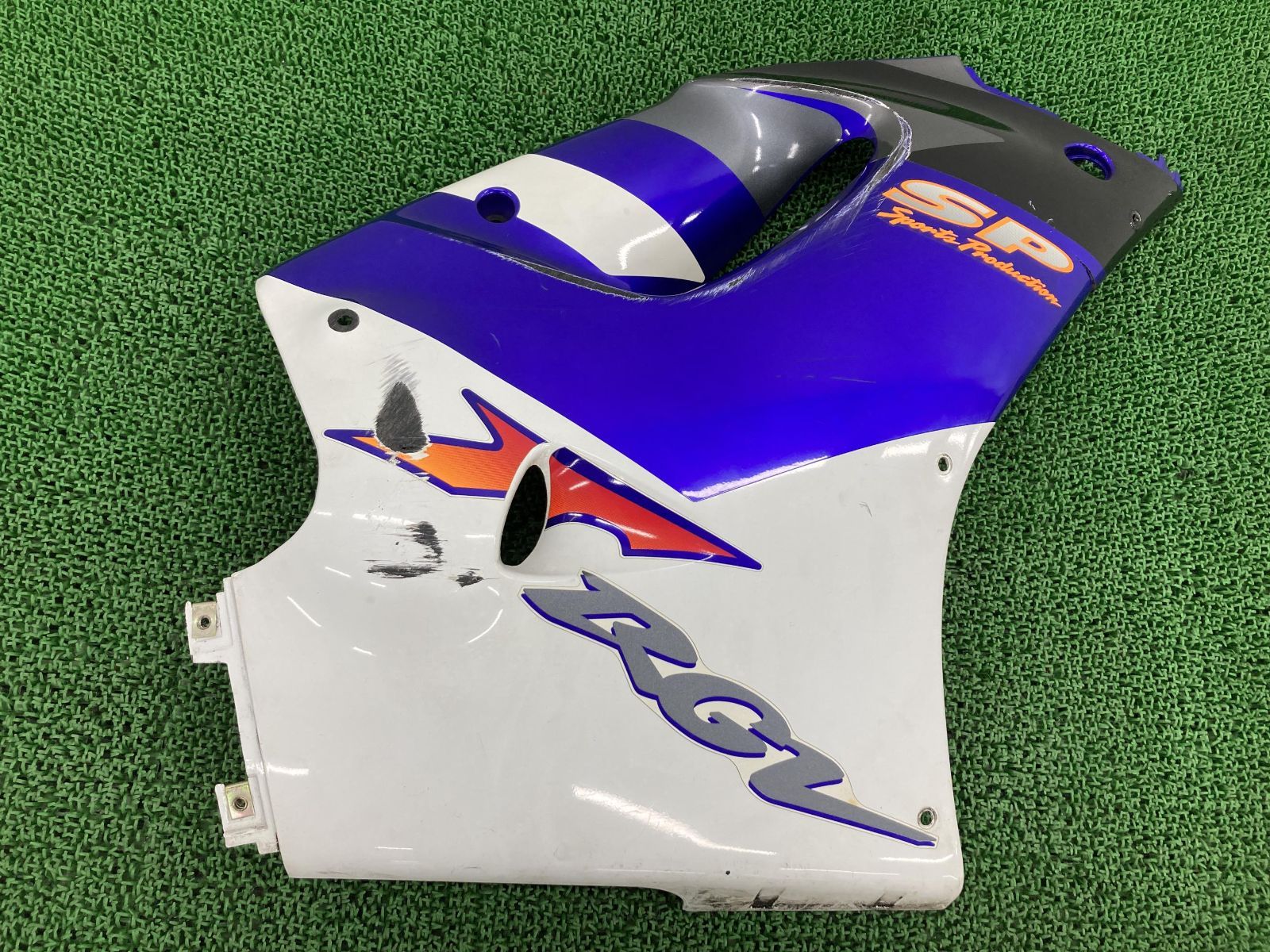 tamosanRGVガンマ250SP（VJ23A）サイドカウル RGV250ガンマSP サイドカウル 右 青M 42E0 スズキ 純正 中古