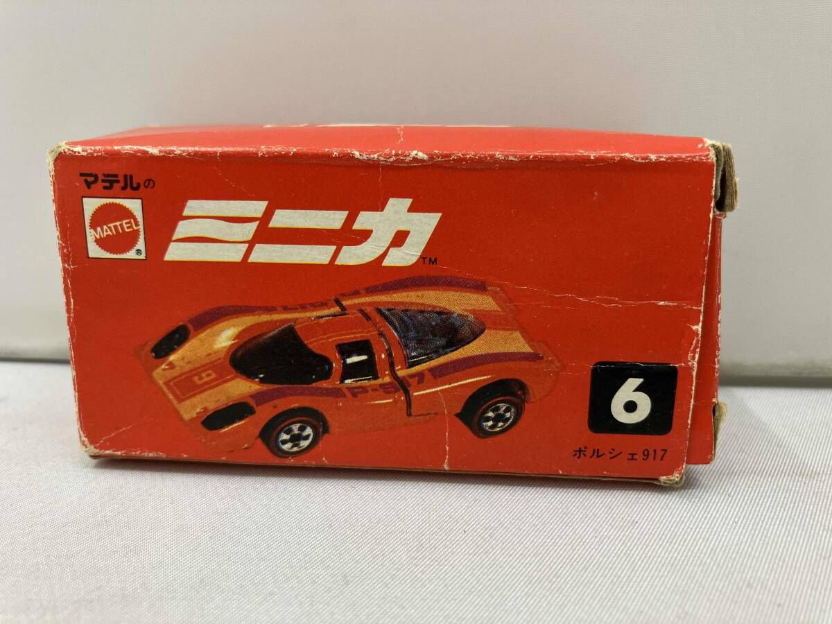 マテル MATTEL ミニカ 6 ポルシェ 917 - メルカリ