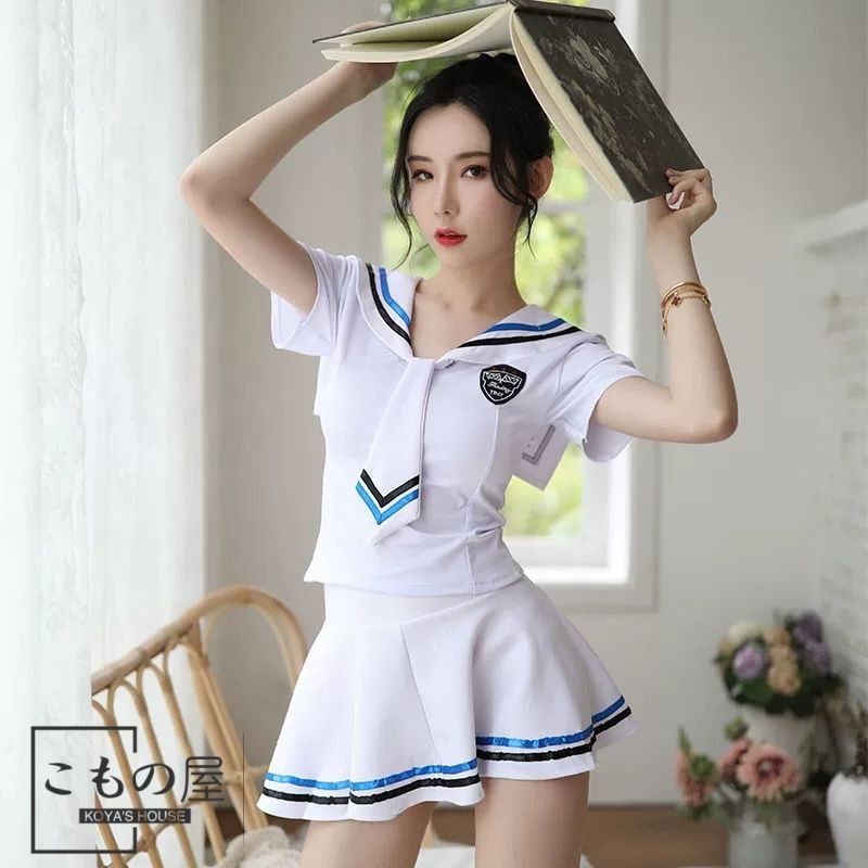 コスプレ 制服 学生風 セーラー服 セクシー 大きいサイズ JK風