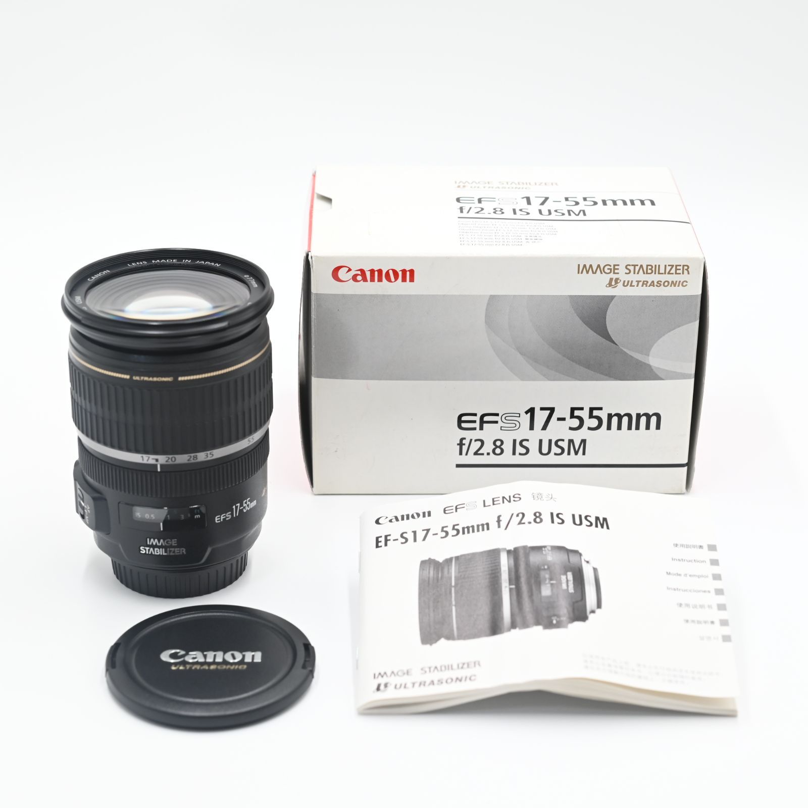 新品級】Canon キヤノン 広角ズームレンズ EF-S17-55mm F2.8 IS USM