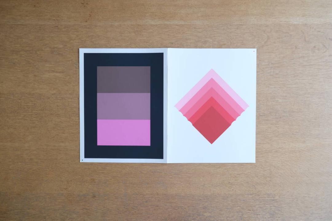 ヨゼフ アルバース シルクスクリーン 1973年 KELLER XV-2