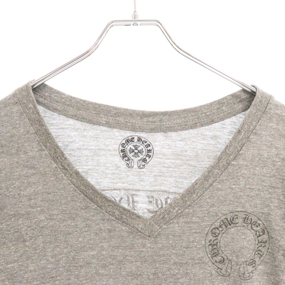 CHROME HEARTS (クロムハーツ) Vネック バックスクロールラベル