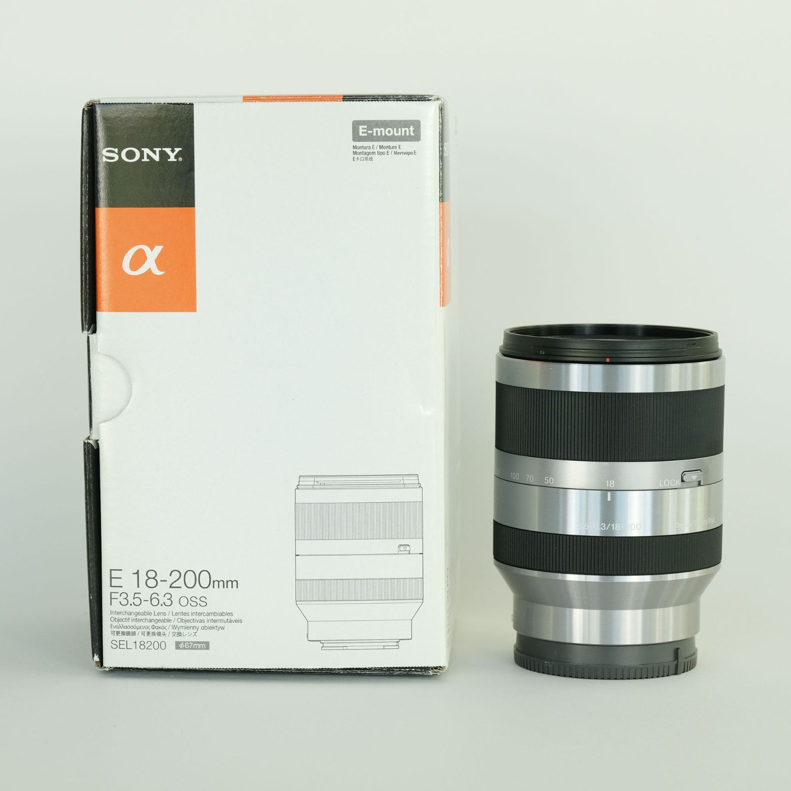 SONY E18-200mm F3.5-6.3 OSS SEL18200 / ソニーEマウント / ズームレンズ - メルカリ