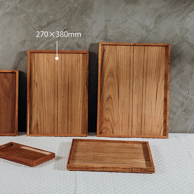 スタックトレー 27×38cm(木製トレー 木製トレイ おしゃれ シンプル お