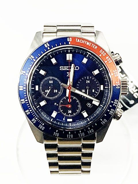 セイコー SEIKO PROSPEX SBDL097 SPEEDTIMER プロスペック スピードタイマー ソーラー クロノグラフ シルバー 腕時計 【ブランド古着ベクトル】【中古】 241115