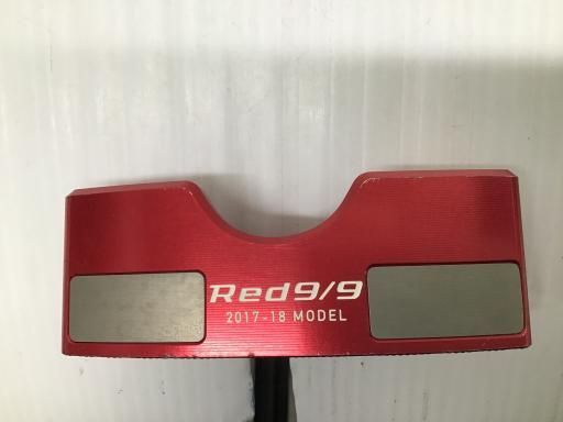 キャスコ Red 9|9 2017-18MODEL 34インチ パター PT オリジナルカーボン フレックスその他 メンズ 男性用 右利き 右用 Cランク ゴルフクラブ