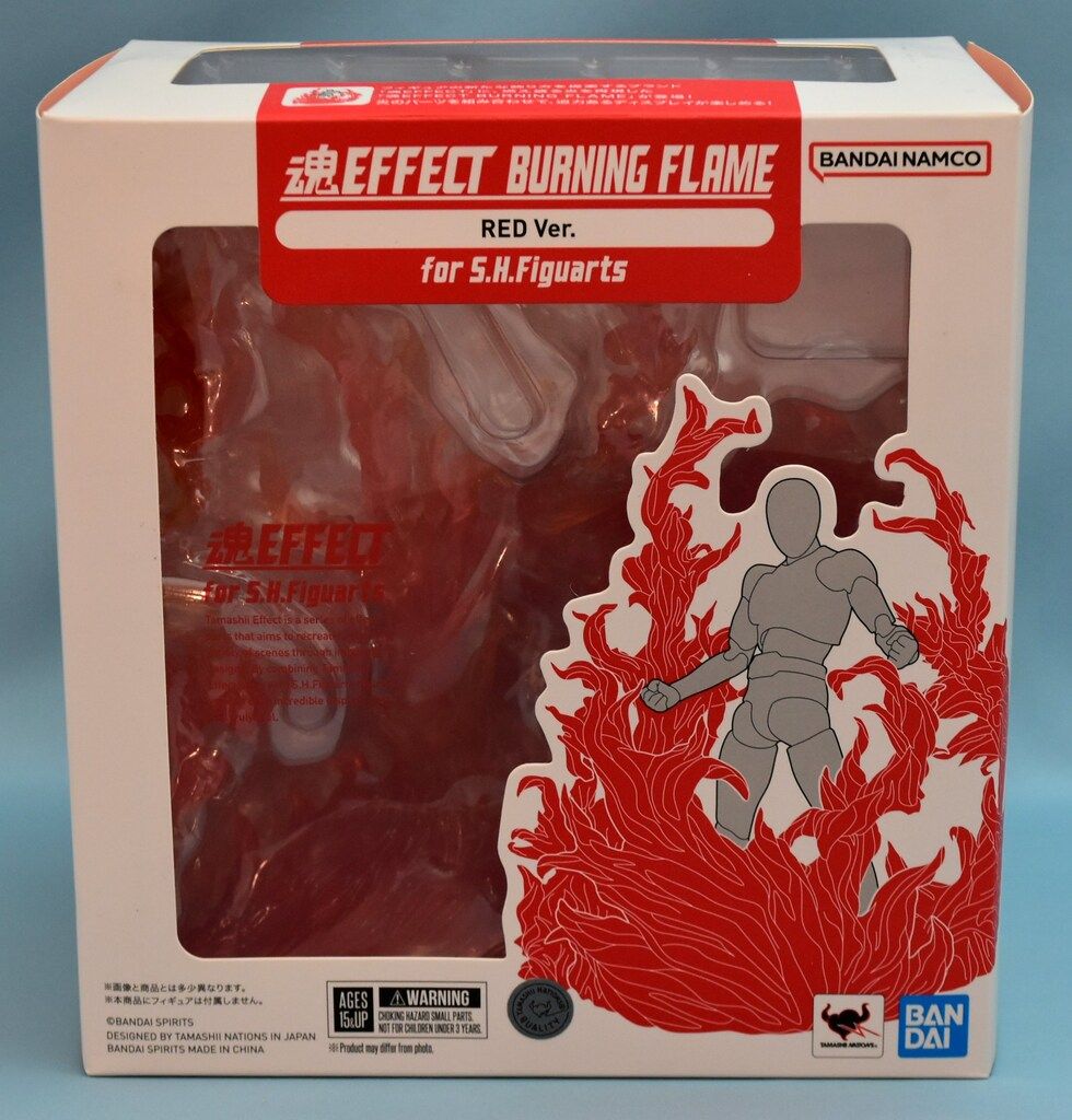 BANDAISPIRITS 魂EFFECT BURNING FLAME RED Ver.