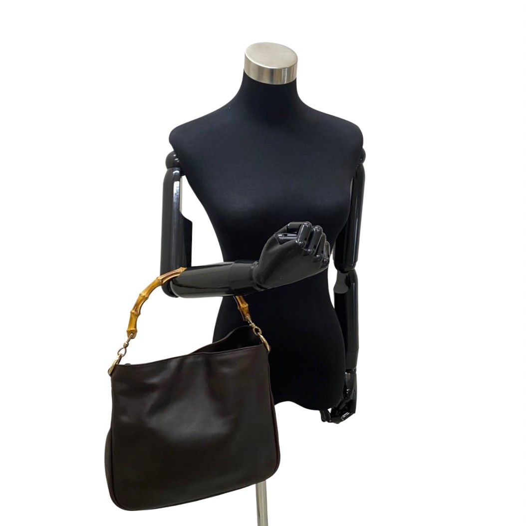 極 美品 GUCCI オールドグッチ グッチ ヴィンテージ バンブー