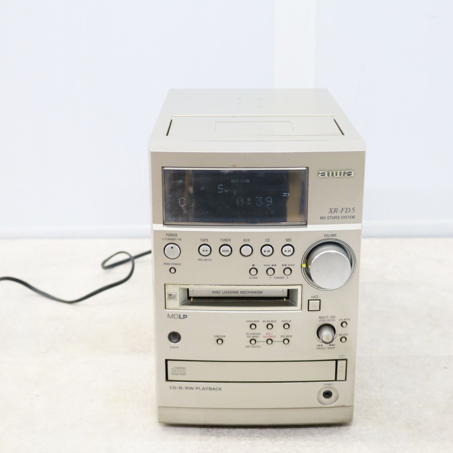 送料無料 訳あり未使用！aiwa ステレオCDコンポ XG-K55 送料無料 訳あり未使用 aiwa ステレオCDコンポ XG-K55｜Yahoo!フリマ