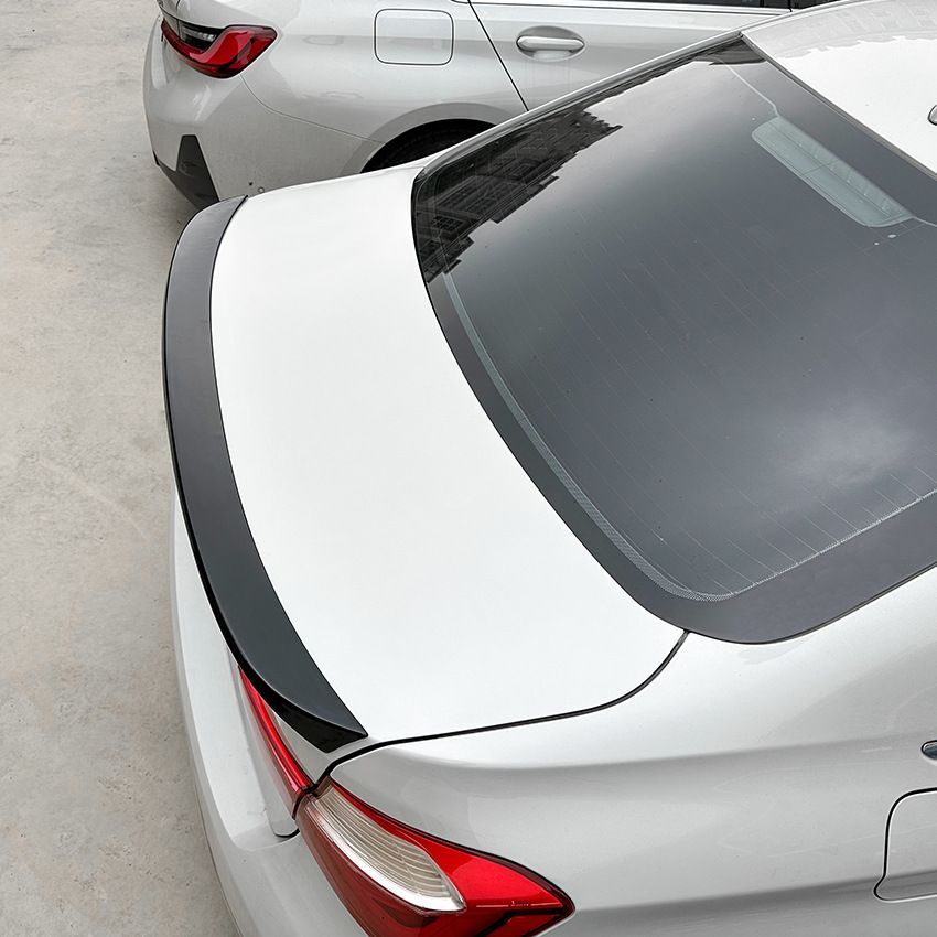 BMW 3シリーズ F30 2013-2019 318i 320i 325i CSLスタイル リアスポイラー ABS製 外装カスタム ピアノブラック カーボン調