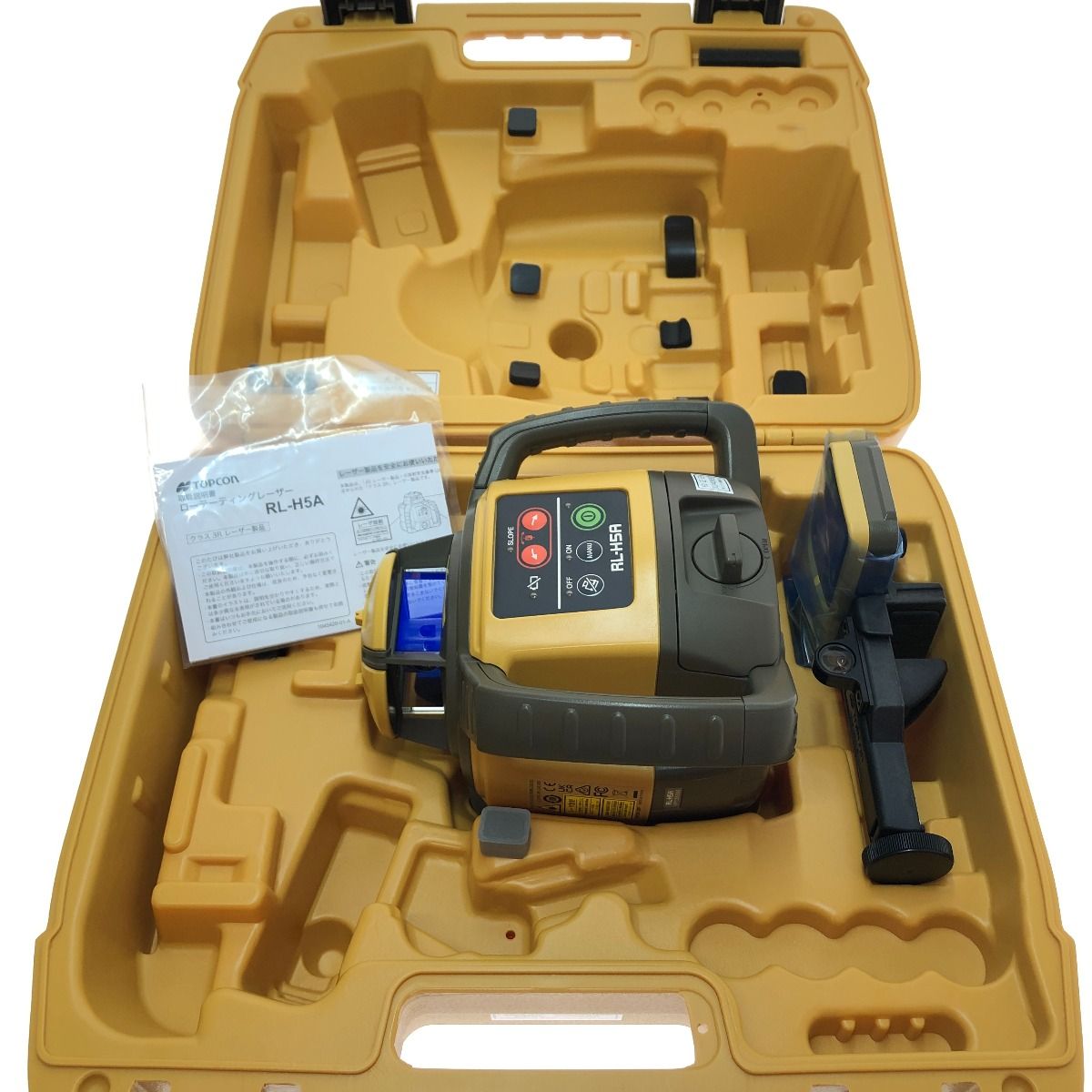 TOPCON レーザーレベル RL-H5A三脚 スタッフ 3点セット □□TOPCON