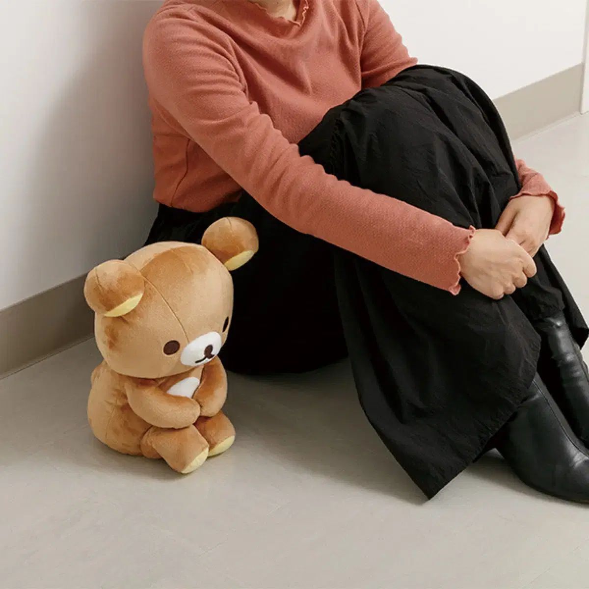 いつもそばにお座りぬいぐるみ