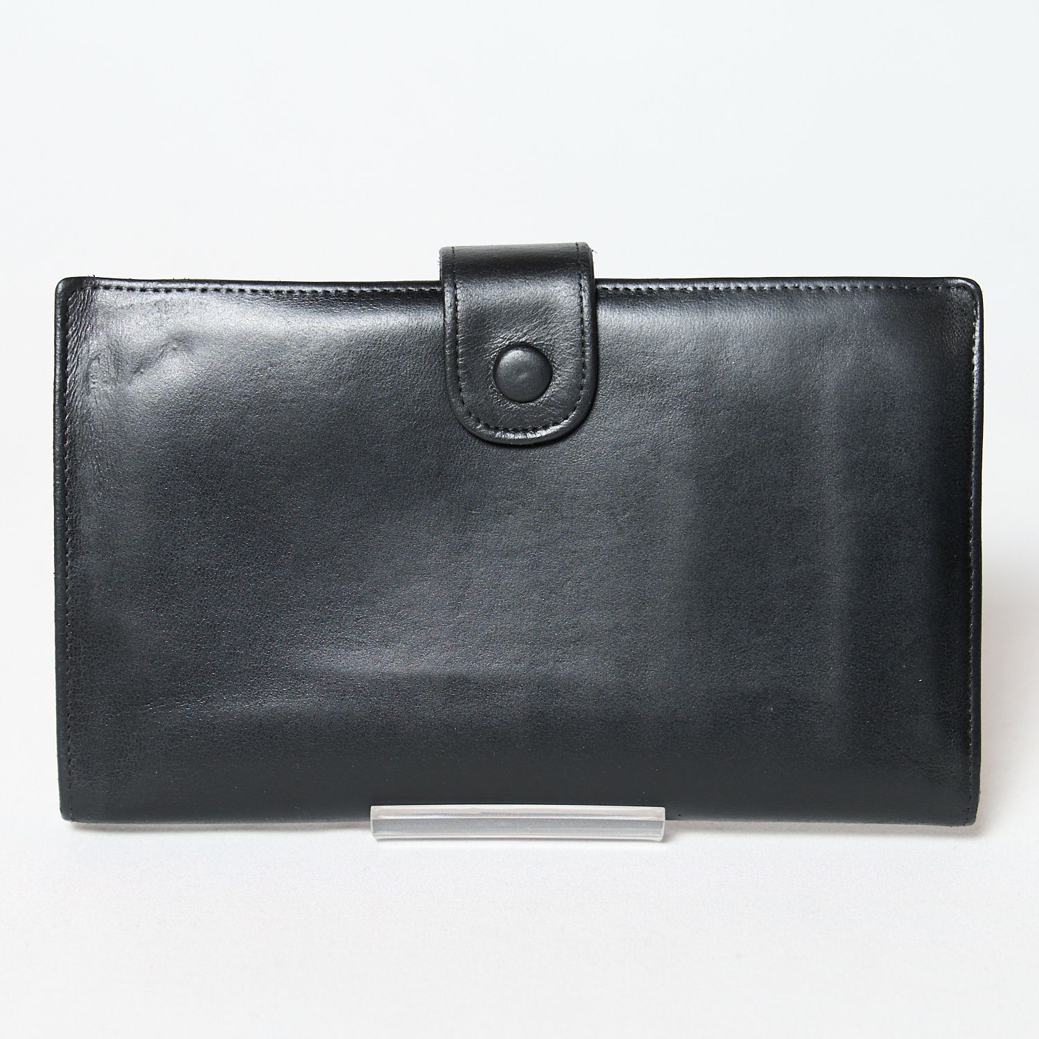 美品！】CHANEL シャネル ラムレザー デカココマーク がま口 長財布