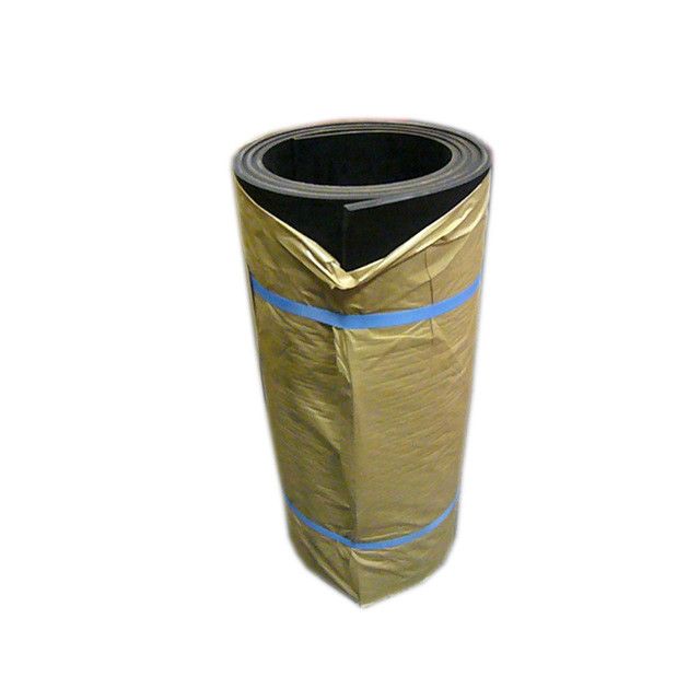 布入り泥除けゴム 厚さ10mm 600×2 500mm 黒 1個