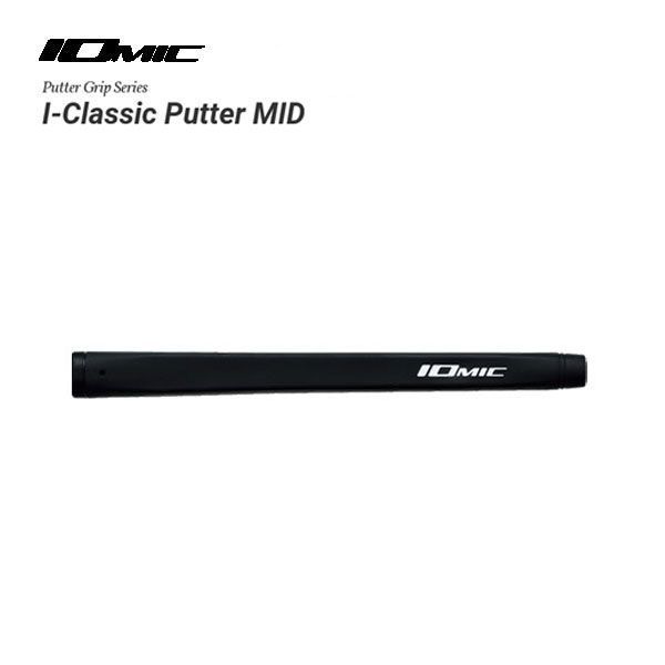 IOMIC(イオミック) ゴルフグリップ Putter Grip Mid Putter Grip Series ブラック M58 2mvetro イオミック Putter Grip Series I-Classic Putter MID (ゴルフ