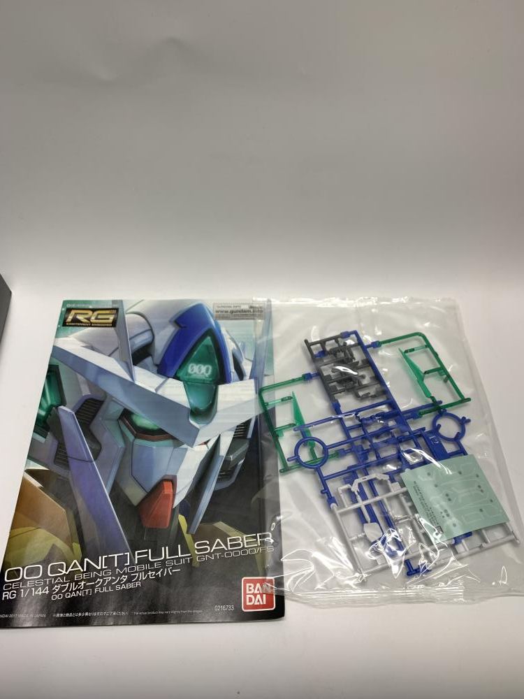 【中古】GﾀﾞﾑS）箱傷ｱﾘ)RG ダブルオークアンタ フルセイバー ガンプラ プレミアムバンダイ 未組立 [18][240018378980] 中古】GﾀﾞﾑS）箱傷ｱﾘ)RG ダブルオークアンタ フルセイバー