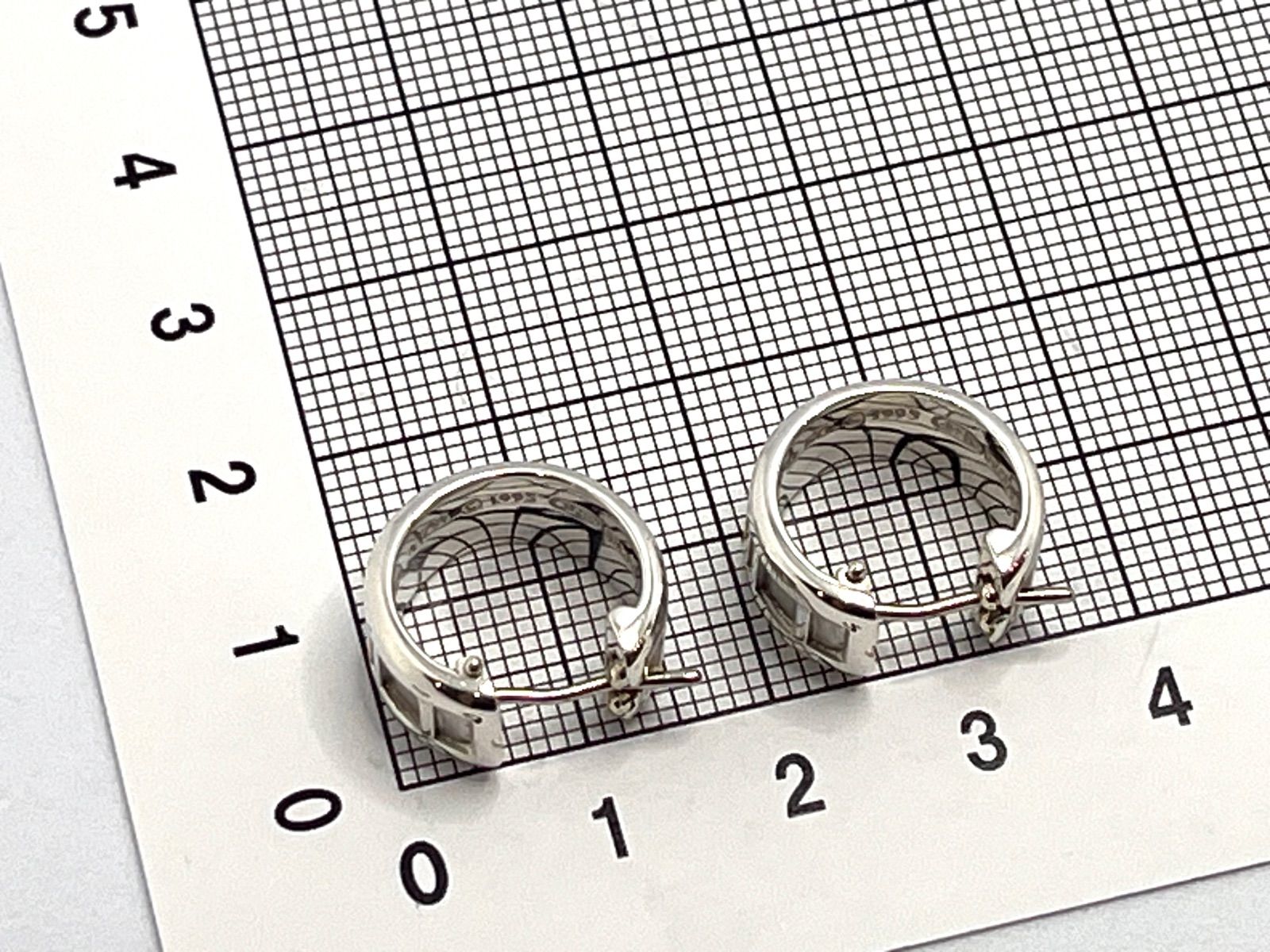 h509 オールド　ティファニー　1995 アトラス　フープ　ピアス　925 h509 オールド ティファニー 1995 アトラス フープ ピアス 925