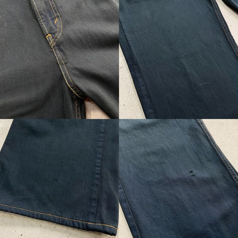 00年代 Levi's リーバイス 569 ブラックデニムパンツ ルーズ