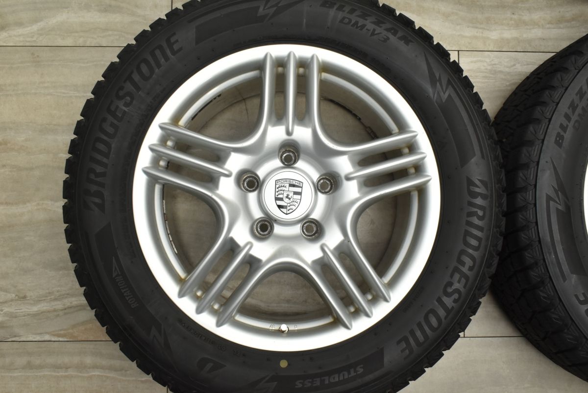 ポルシェ 958型 カイエン 純正 タイヤ ＆ ホイール 255/55R18