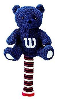 【中古】【非常に良い】Wilson(ウイルソン) WILSON BEAR ヘッドカバー(DR用)  BEAR-407DR ネイビー qqffhab