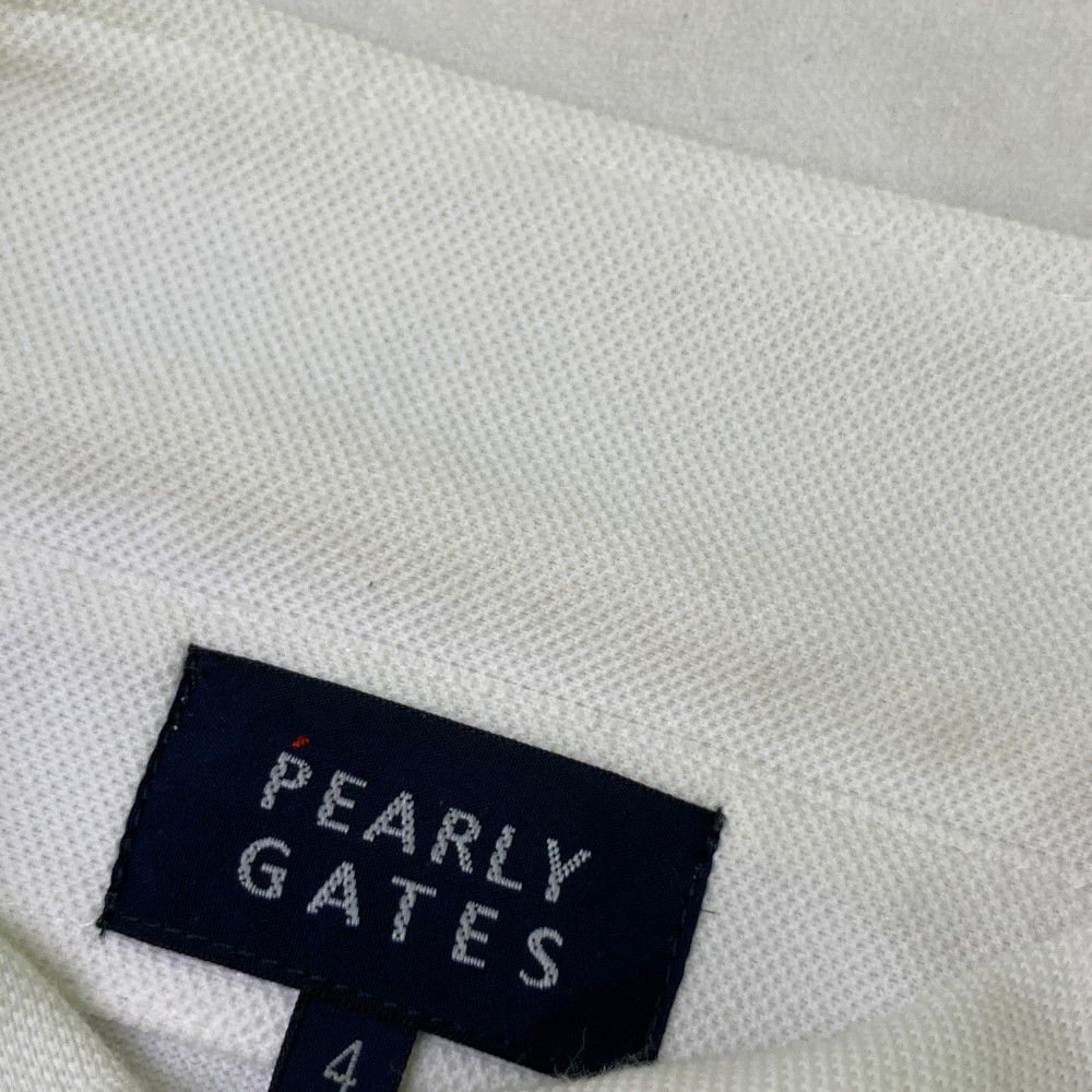 サイズ：4 PEARLY GATES パーリーゲイツ  長袖ポロシャツ 総柄 ホワイト系 [240101442221] ゴルフウェア メンズ ストスト 楽天市場】PEARLY GATES パーリーゲイツ 長袖ポロシャツ 総柄