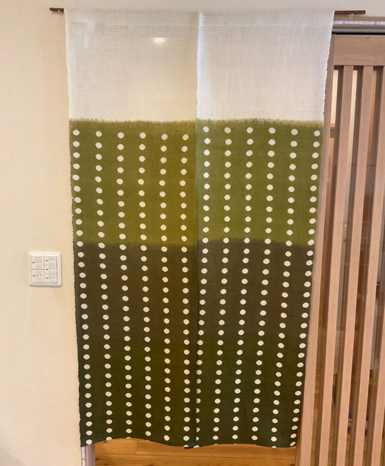 昭和レトロ ビーズのれん 85×150cm フラメンコダンサー ビーズカーテン