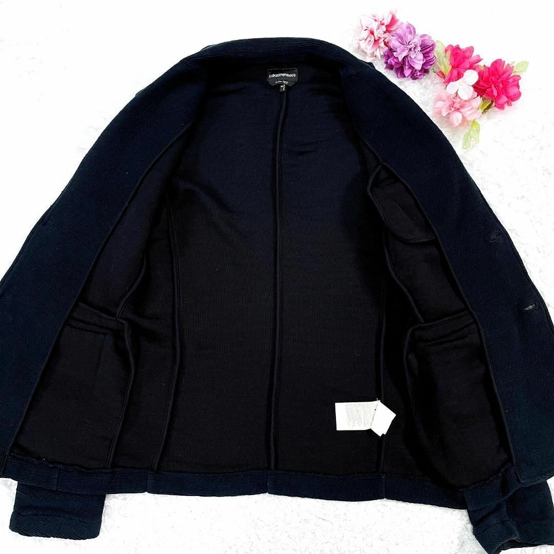 ✨希少✨ EMPORIO ARMANI ニットジャケット エンポリオアルマーニ
