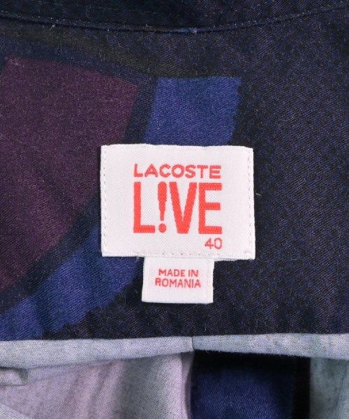 LACOSTE LIVE カジュアルシャツ メンズ 【古着】【中古】【送料無料】