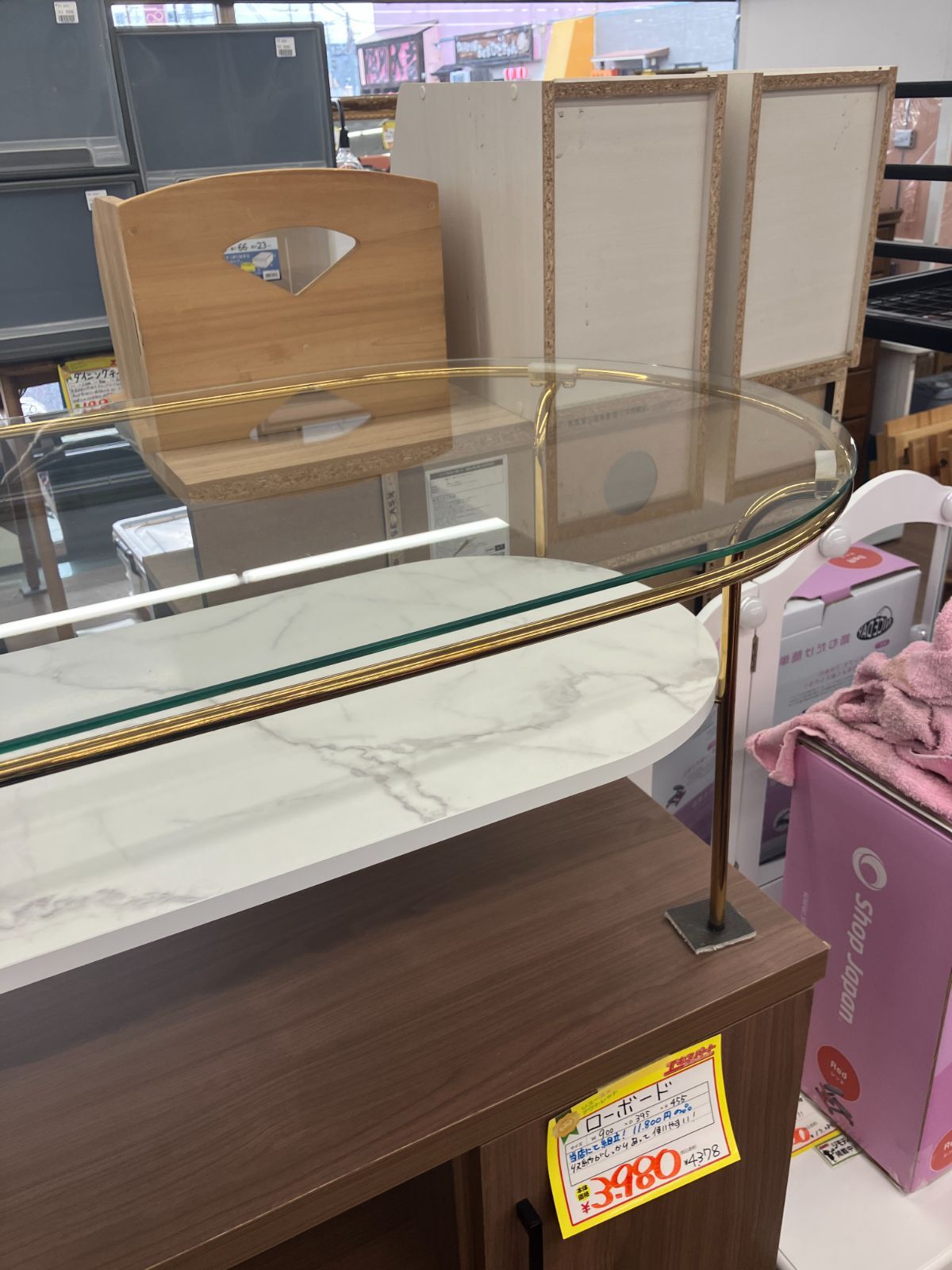 最高品質+最低価格！ 関東のみ発送 Francfranc レガート コーヒーテーブル L C10-48 T