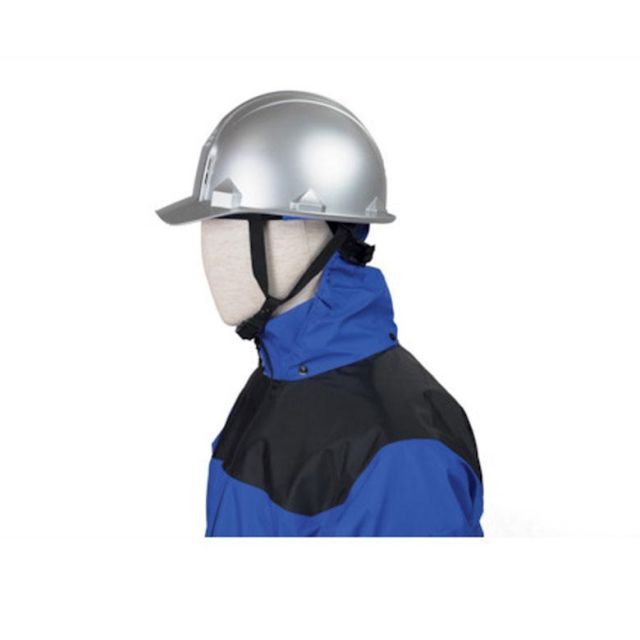 前垣 フルハーネス対応レインジャケット ロイヤルブルー