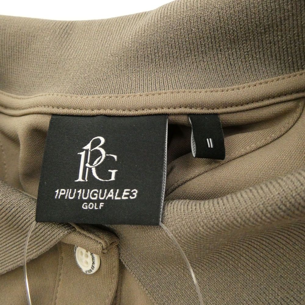 美品 1PIU1UGUALE3 ウノピュウノウグァーレトレ GST200 113 GOLF FRILL POLO ポロシャツ II M ポリエステル100％ ゴルフ ノースリーブ フリル レディース HM767A90 美品 1PIU1UGUALE3 ウノピュウノウグァーレトレ GST200 113 GOLF