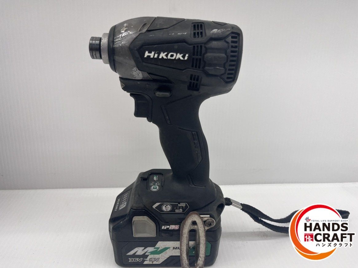 ハイコーキ HIKOKI 36V インパクトドライバ WH36DA 36V2.5Ah×1 充電器付き 品