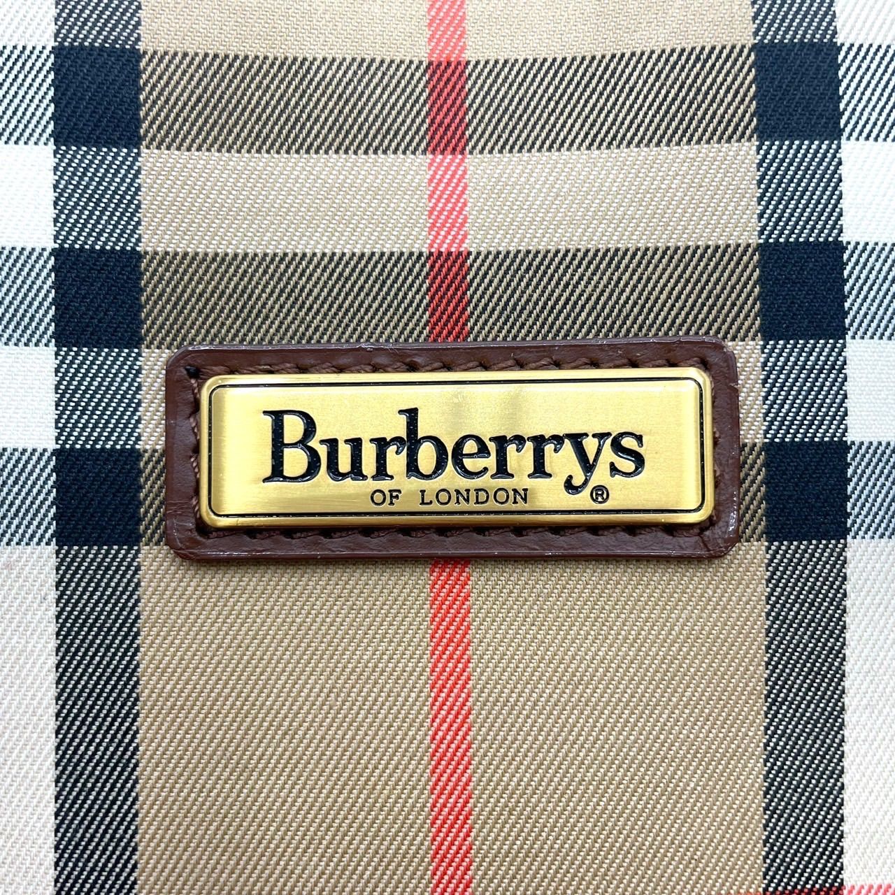極美品 Burberry Boston bag Nova check バーバリー ボストンバッグ 