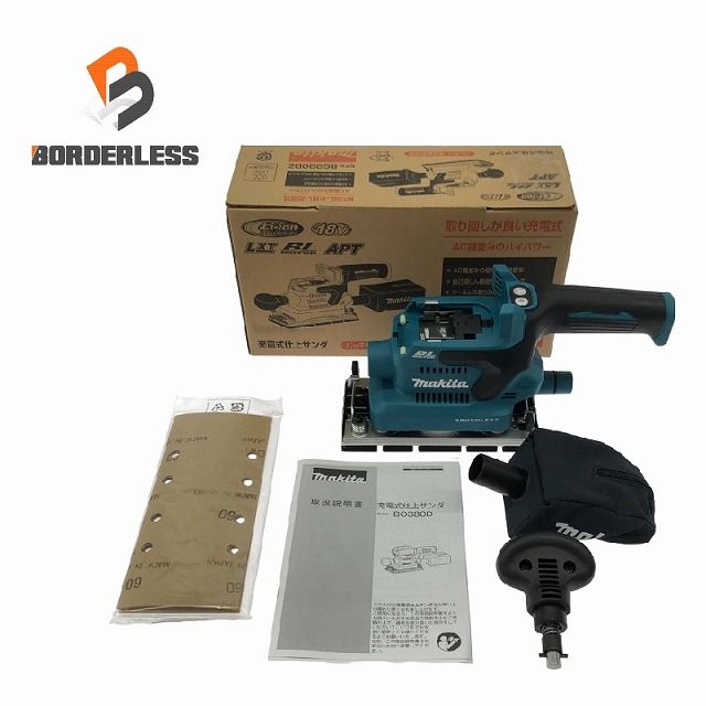 ♥品 makita マキタ 18V 充電式仕上サンダー BO380DZ 本体のみ コードレス 仕上げサンダー オービタルサンダー 研磨機111909
