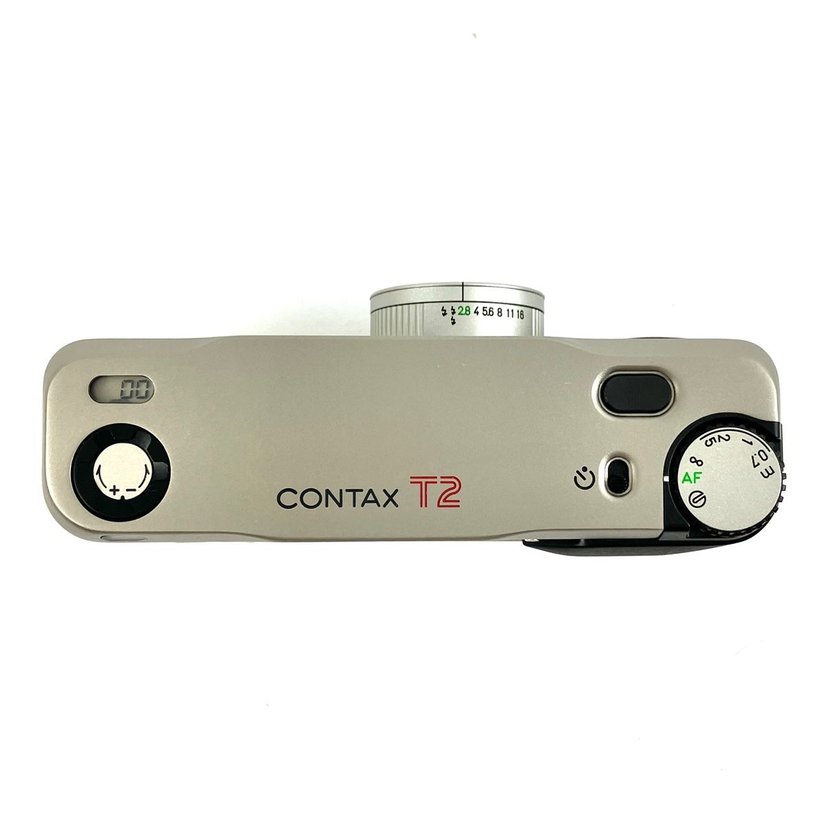 コンタックス CONTAX T2 チタンシルバー フィルム コンパクト