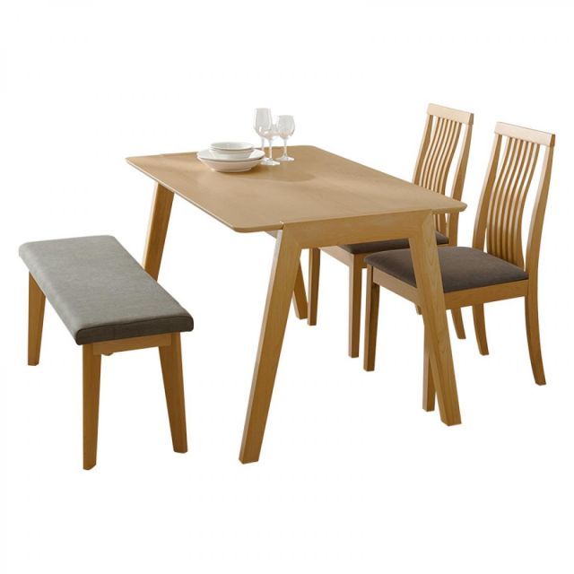 萩原 Hagihara ダイニング４点セット グレー MI-860935NALGY-4S 新生活 一人暮らし デザイン おしゃれ インテリア 家具