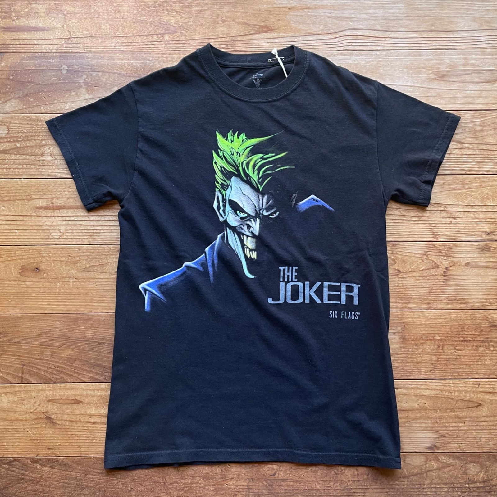 THE JOKER SIX FLAGS Tシャツ 古着 ジョーカー バットマン