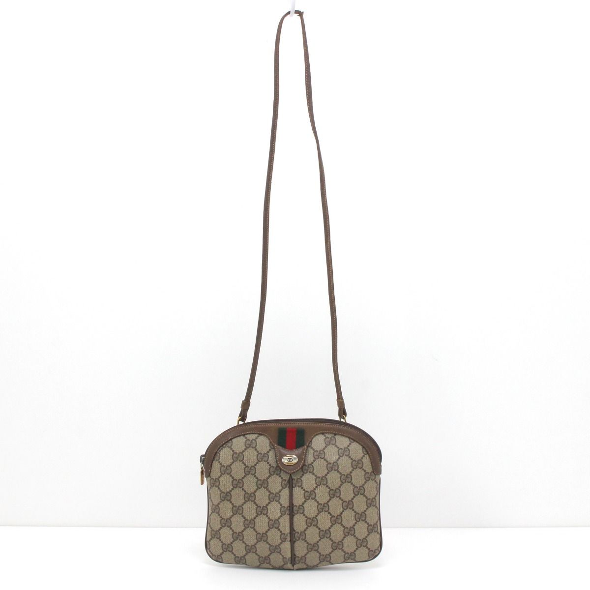 GUCCI グッチ OLD GUCCI ショルダーバッグ 98.02.047 ブラウン GUCCI グッチ OLD GUCCI ショルダーバッグ 98.02.047 ブラウン