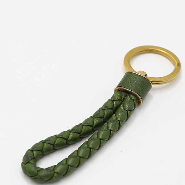 BOTTEGA VENETA 緑色 キーホルダー ボッテガヴェネタ キーホルダー キーリング グリーン/緑 アクセサリー
