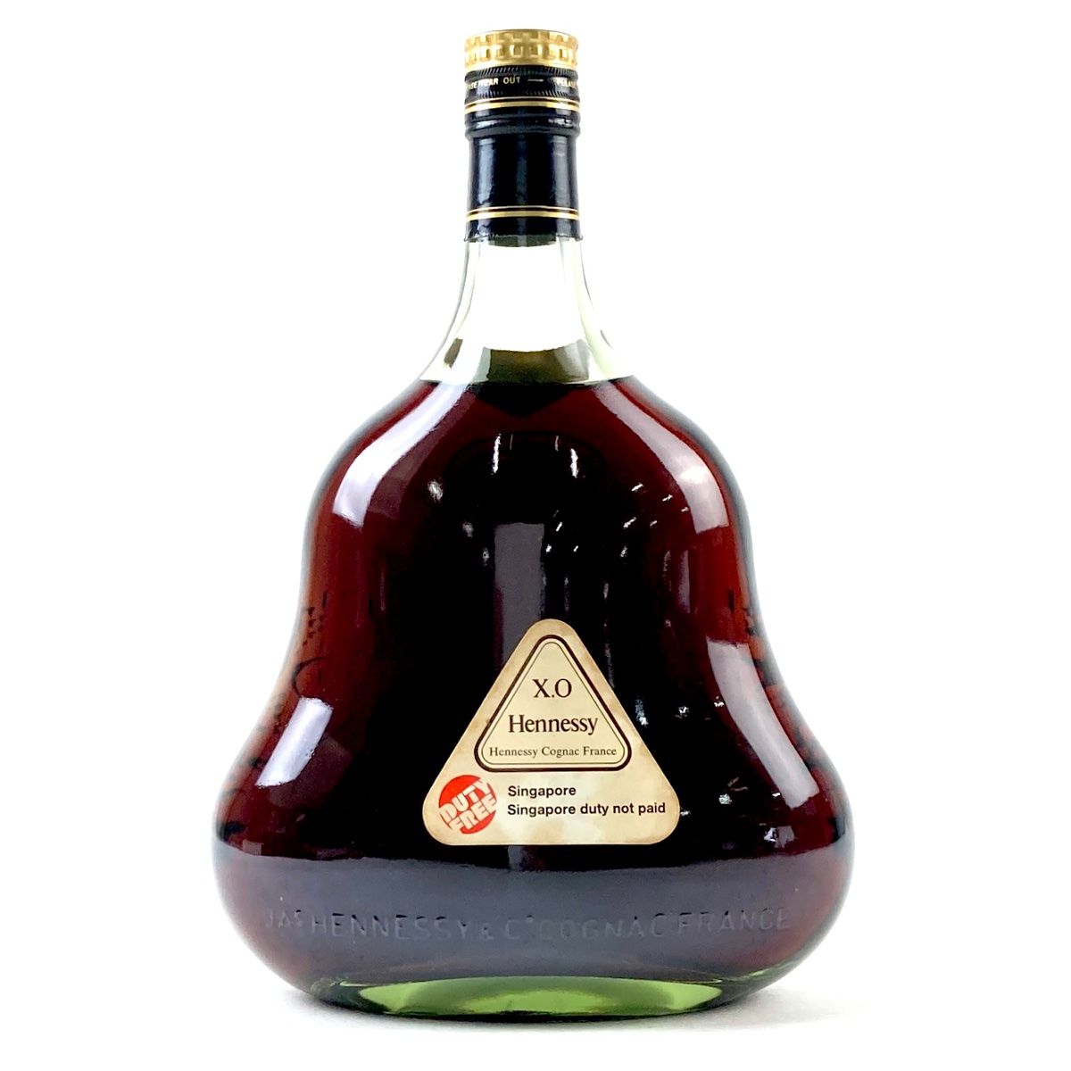 ヘネシー Hennessy XO 金キャップ グリーンボトル 1000ml ヘネシー Hennessy XO 金キャップ グリーンボトル 1000ml