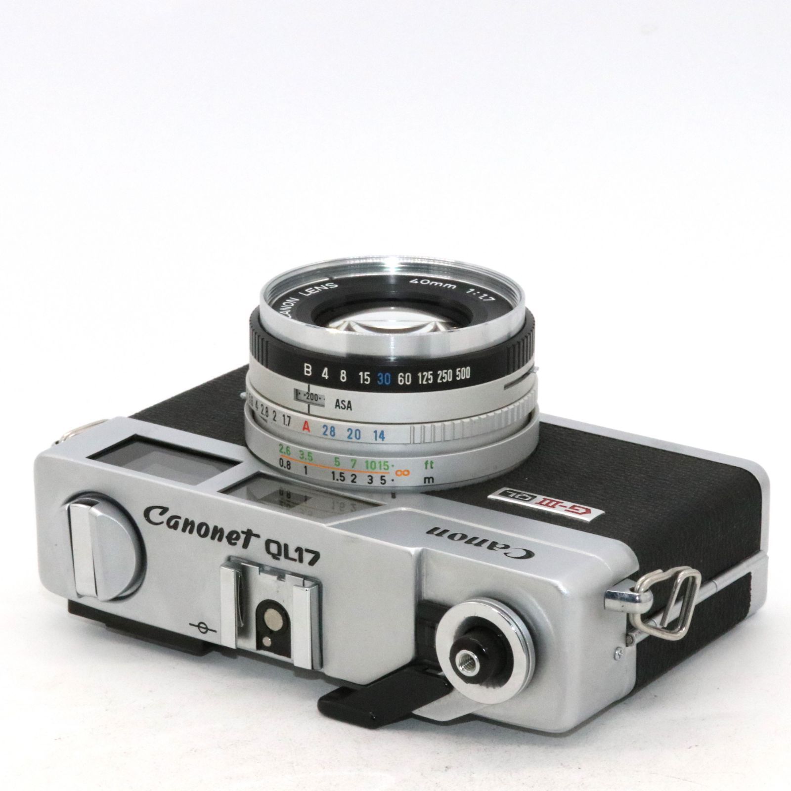 露出計 動作 【 並品 】 キャノン CANON Canonet QL17 G-III フィルム